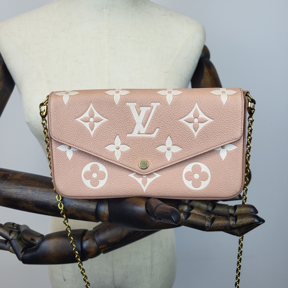 Louis Vuitton Giant Monogram Empreinte Felicie Pochette